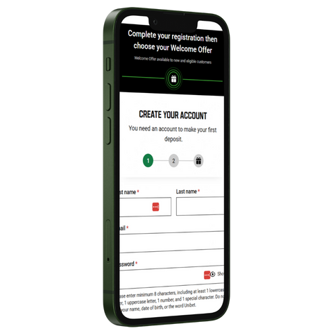 Unibet Mobile Account